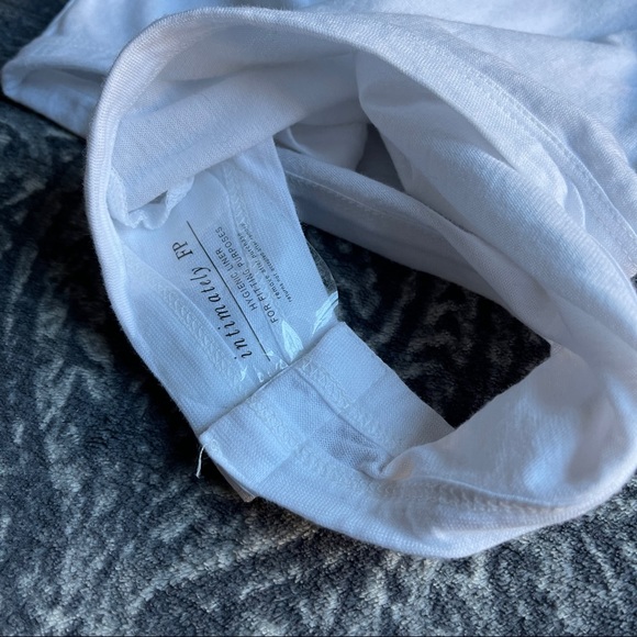 Free People Muscle Beach Bodysuit in White Size XS - Picture 7 of 10